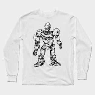 Amazing Robot after the battle Long Sleeve T-Shirt